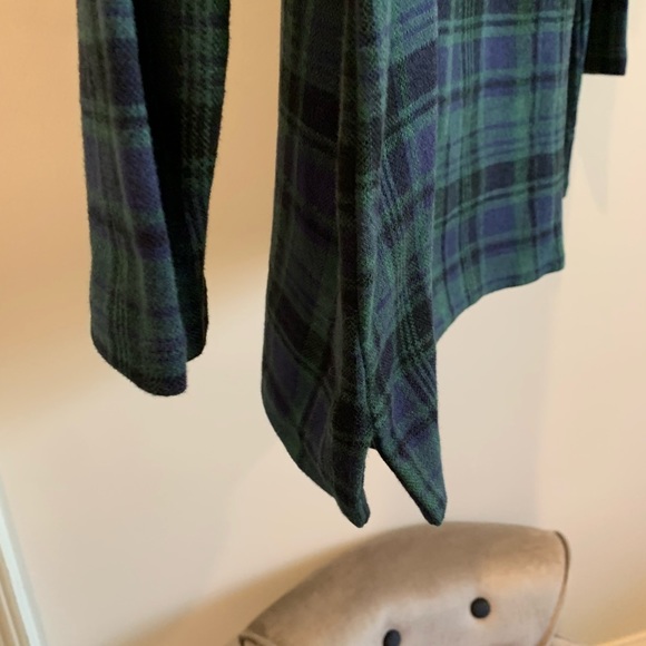 Green Plaid Sweater NWOT 2XP - Picture 3 of 5